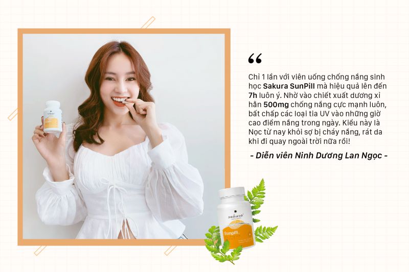 viên chống nắng Sakura SunPill viên chống nắng Sakura SunPill